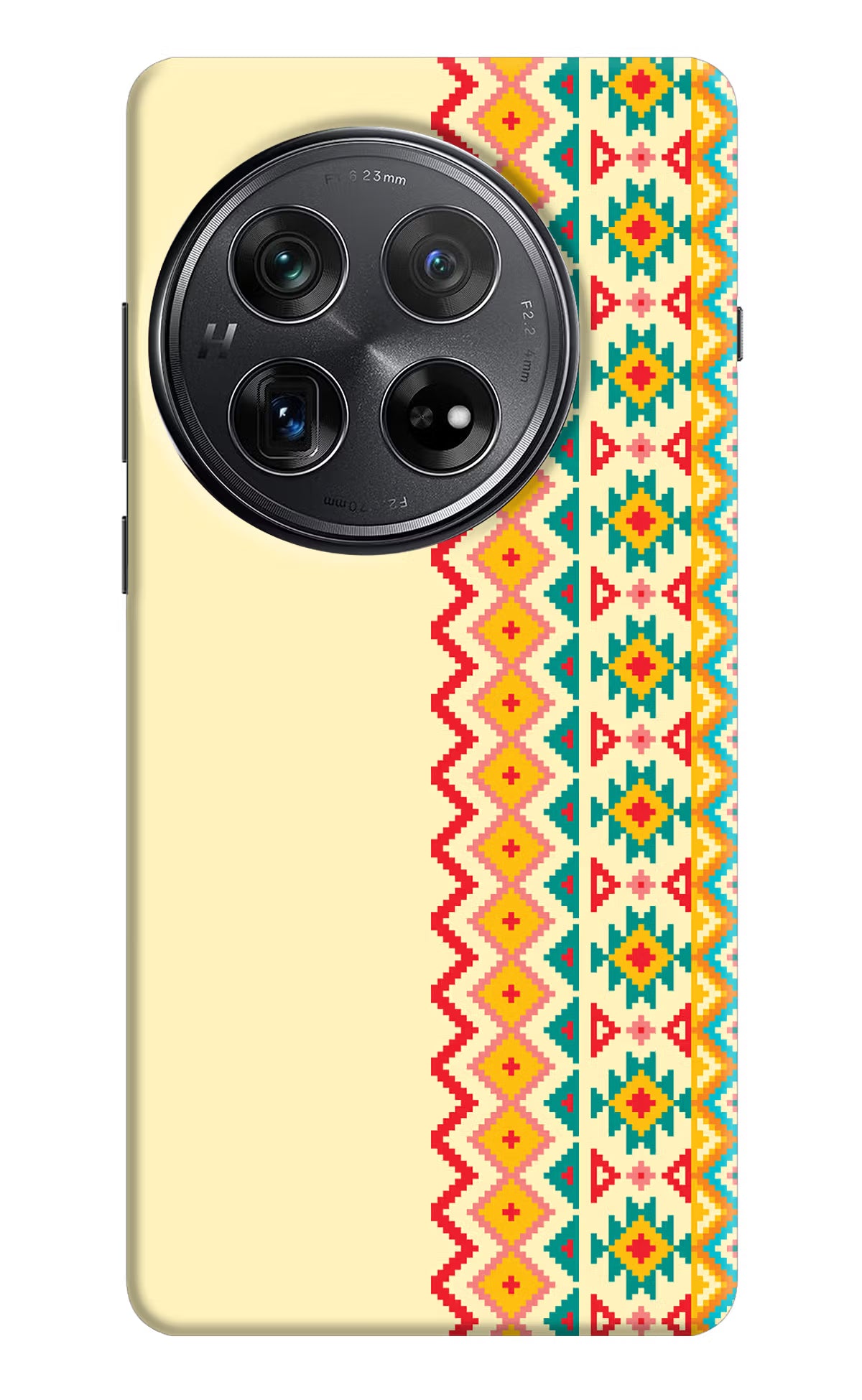 Ethnic Seamless Oneplus 12 Hard Case Back Cover by Casekaro