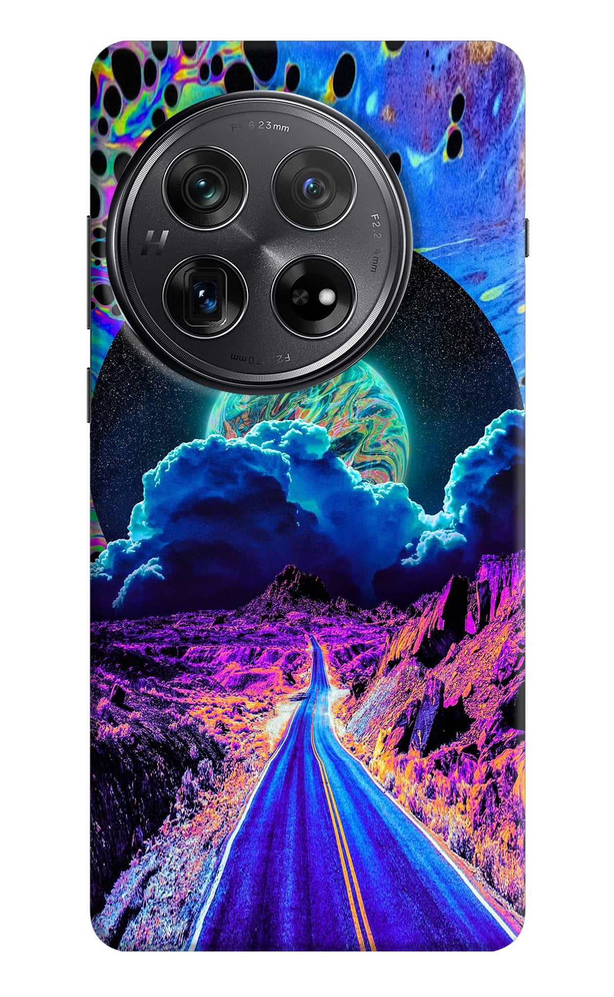 Psychedelic Painting Oneplus 12 Back Cover