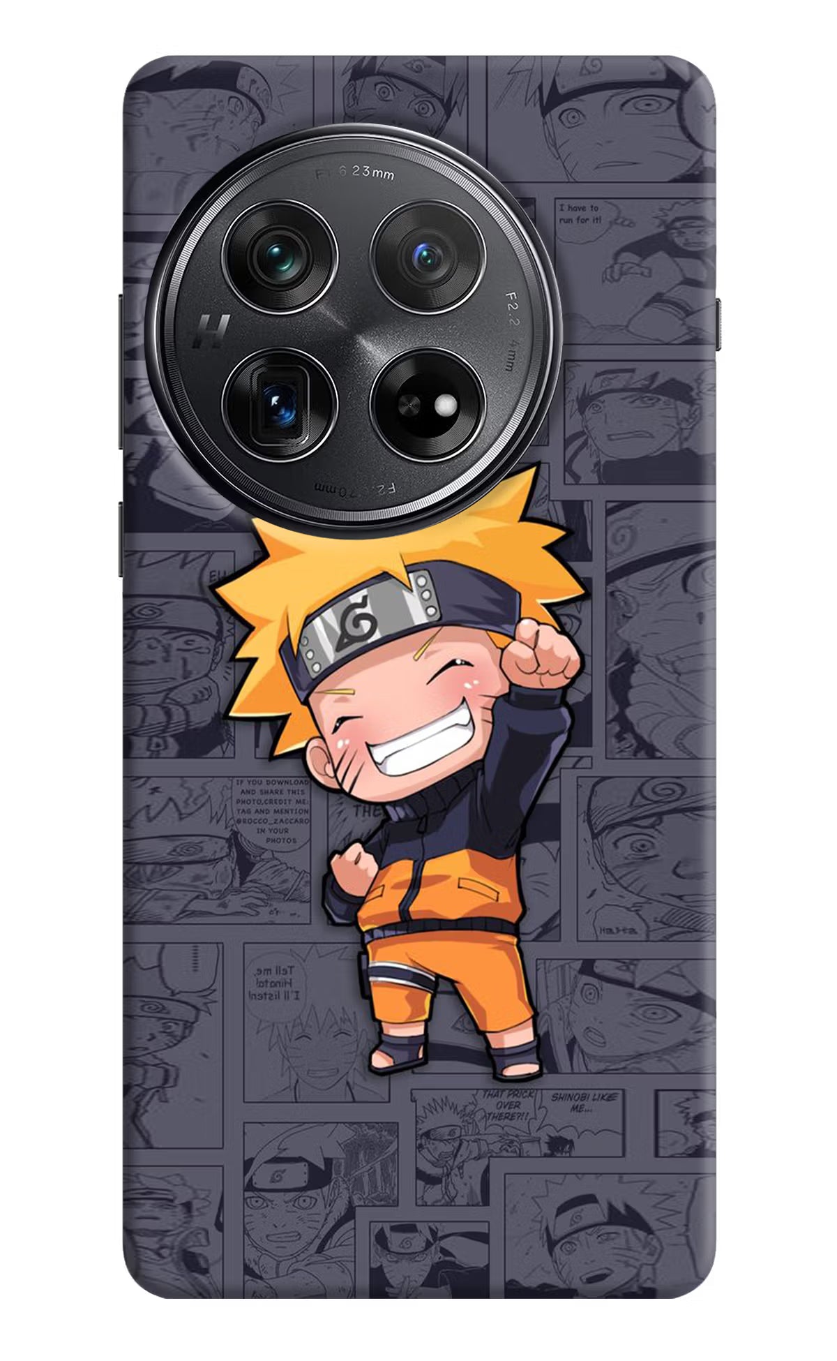 Chota Naruto Oneplus 12 Hard Case Back Cover by Casekaro