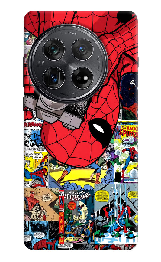 Spider Man Oneplus 12 Hard Case Back Cover by Casekaro