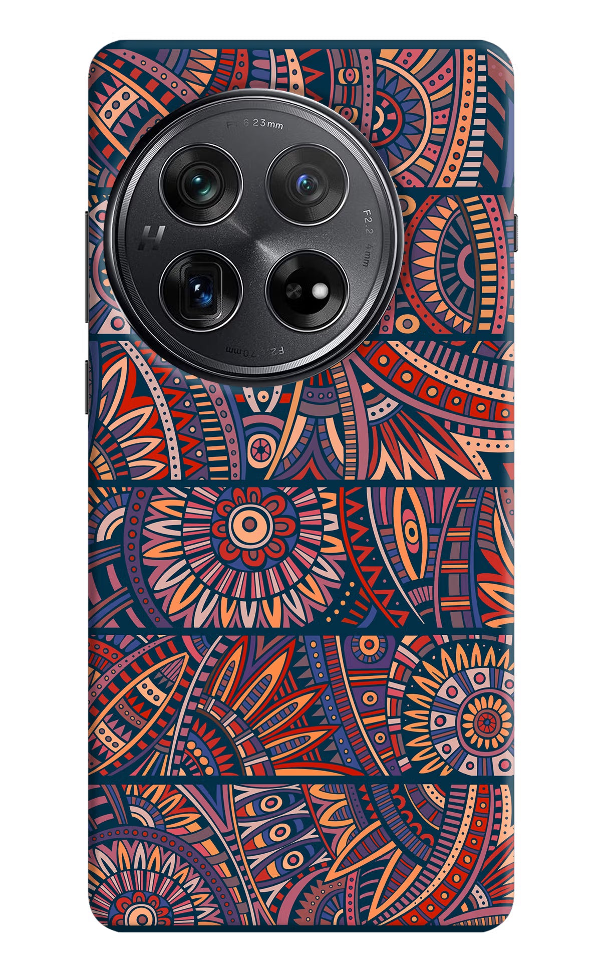 African Culture Design Oneplus 12 Hard Case Back Cover by Casekaro