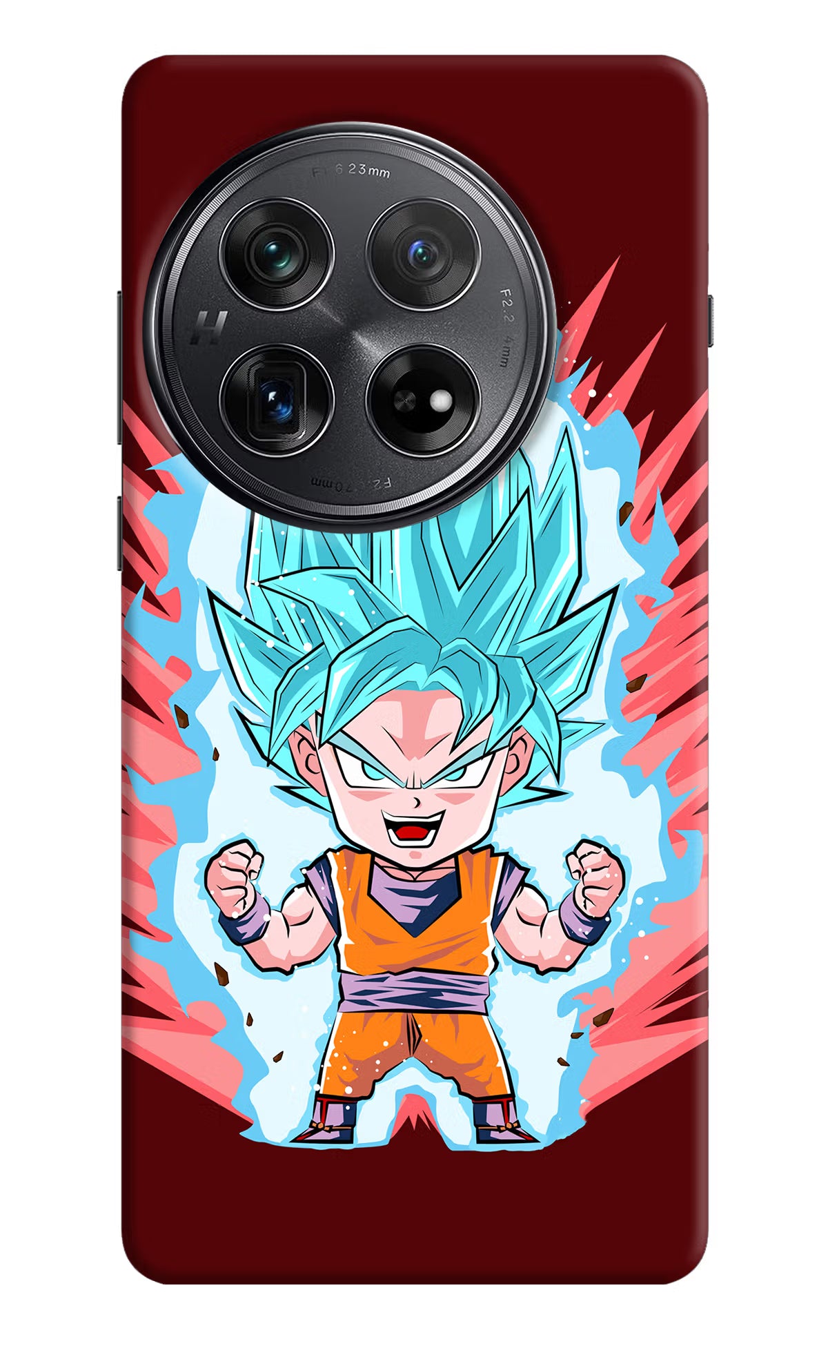 Goku Little Oneplus 12 Hard Case Back Cover by Casekaro