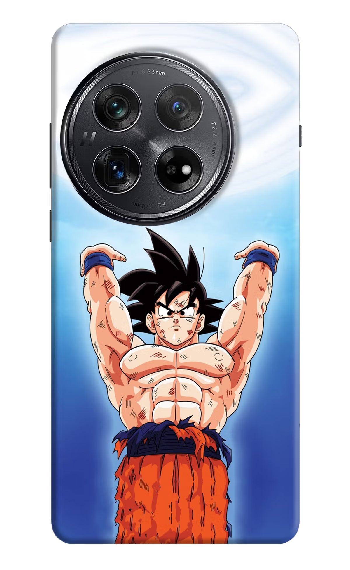Goku Power Oneplus 12 Hard Case Back Cover by Casekaro