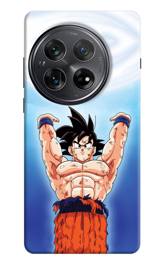 Goku Power Oneplus 12 Hard Case Back Cover by Casekaro