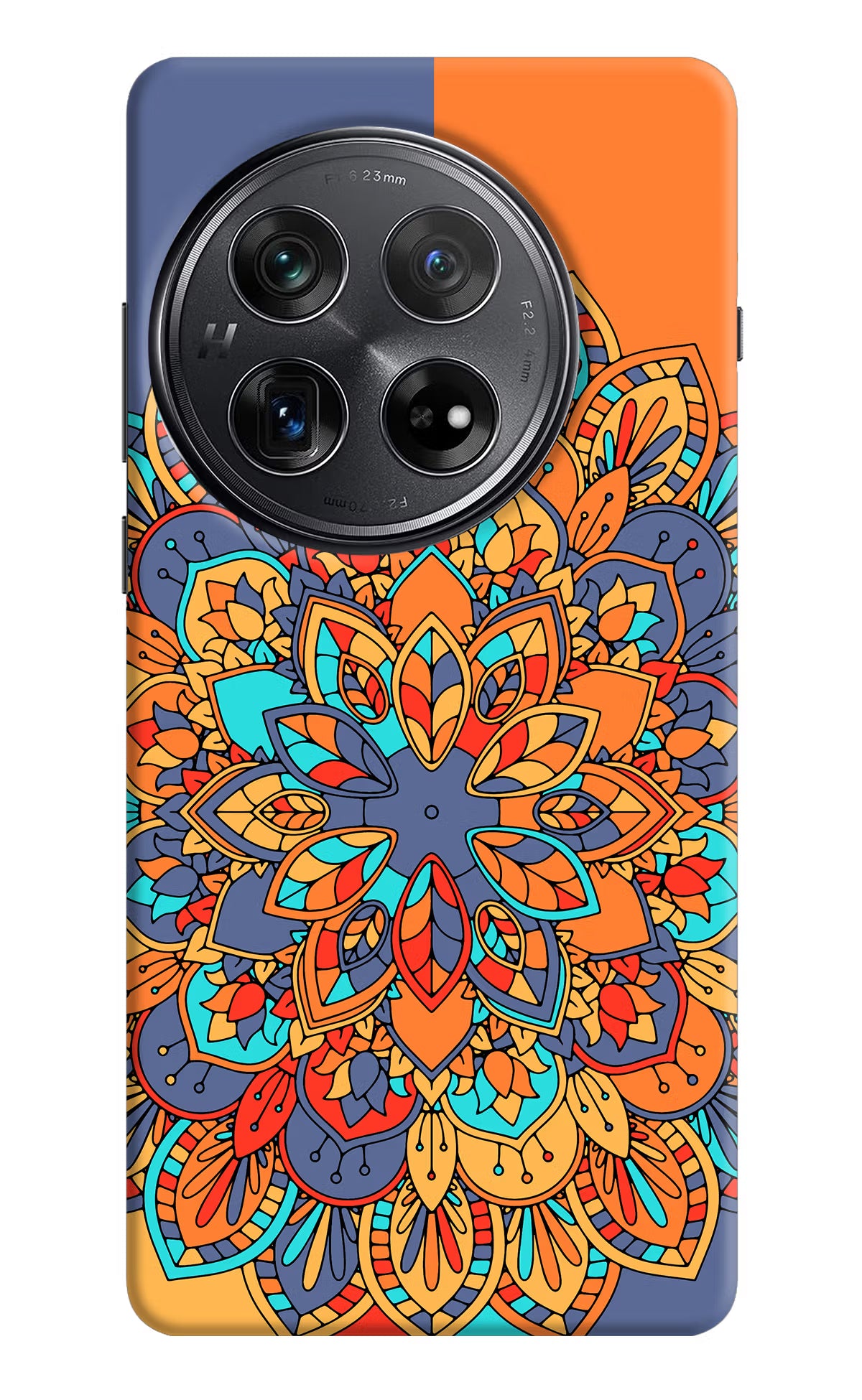 Color Mandala Oneplus 12 Hard Case Back Cover by Casekaro