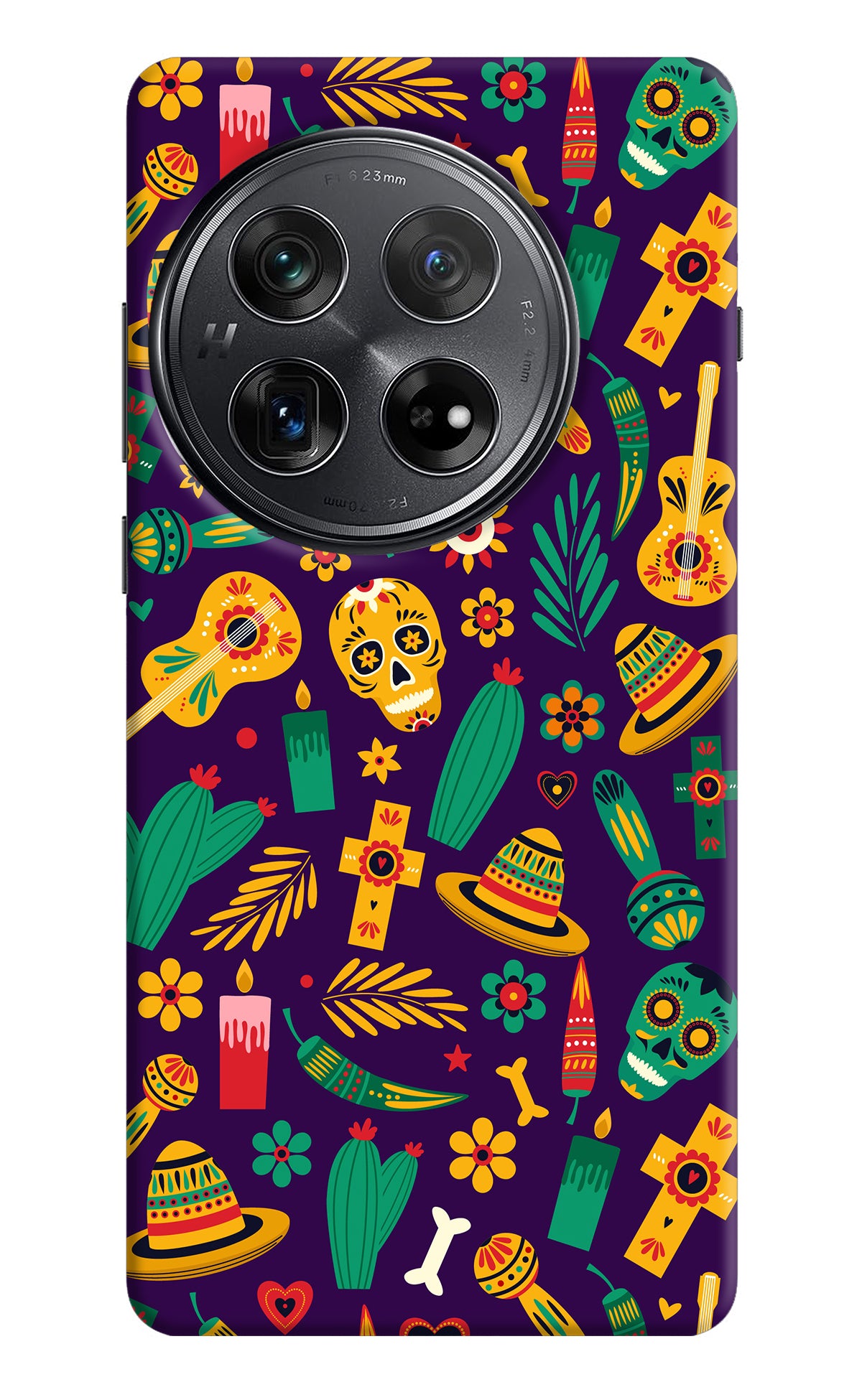 Mexican Artwork Oneplus 12 Back Cover