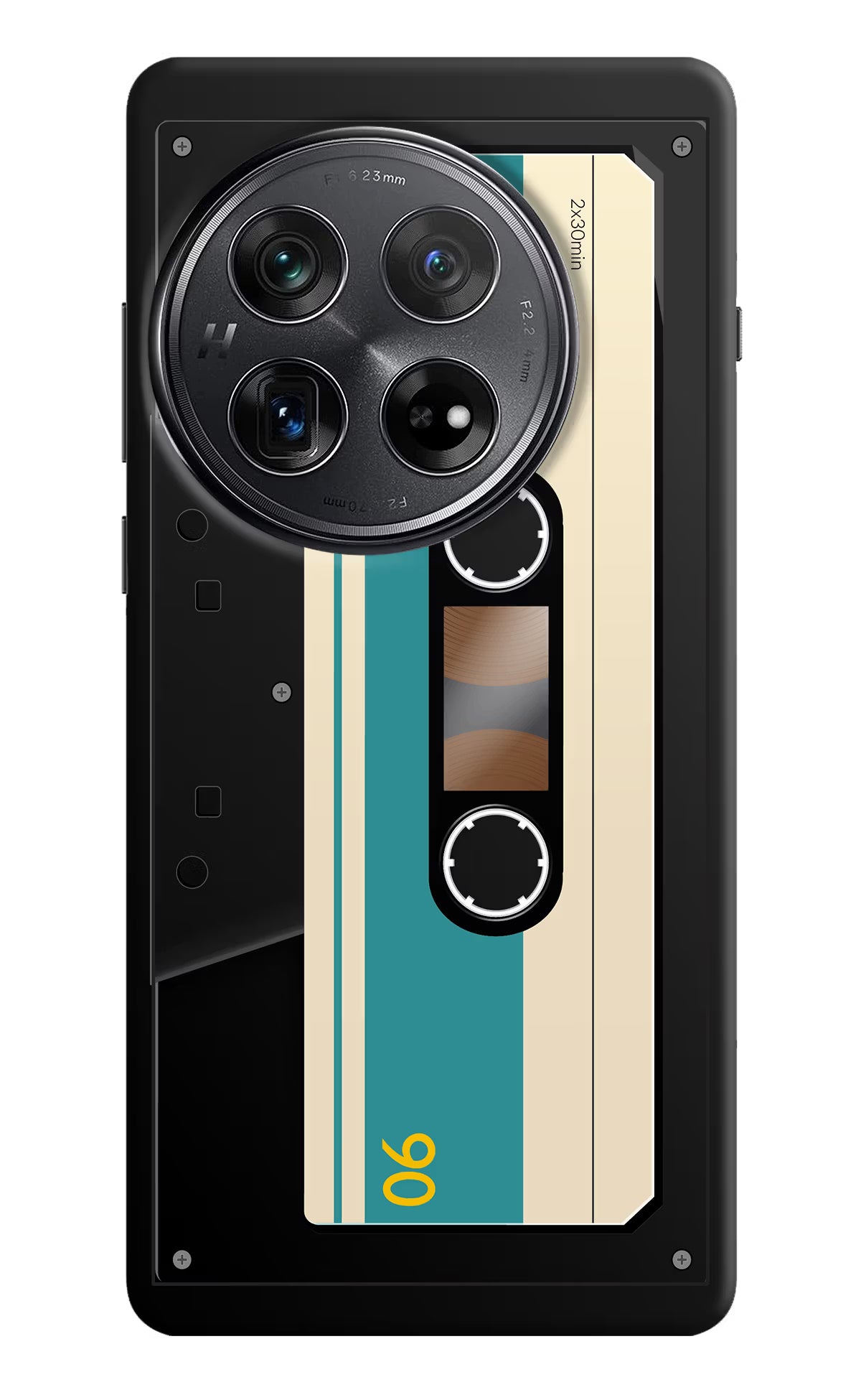 Cassette Oneplus 12 Hard Case Back Cover by Casekaro