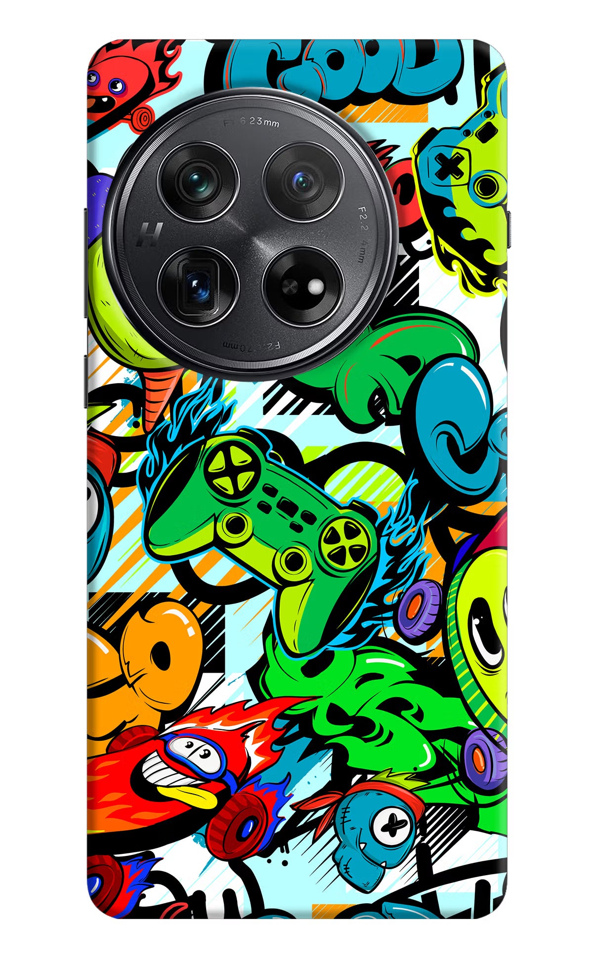 Game Doodle Oneplus 12 Hard Case Back Cover by Casekaro