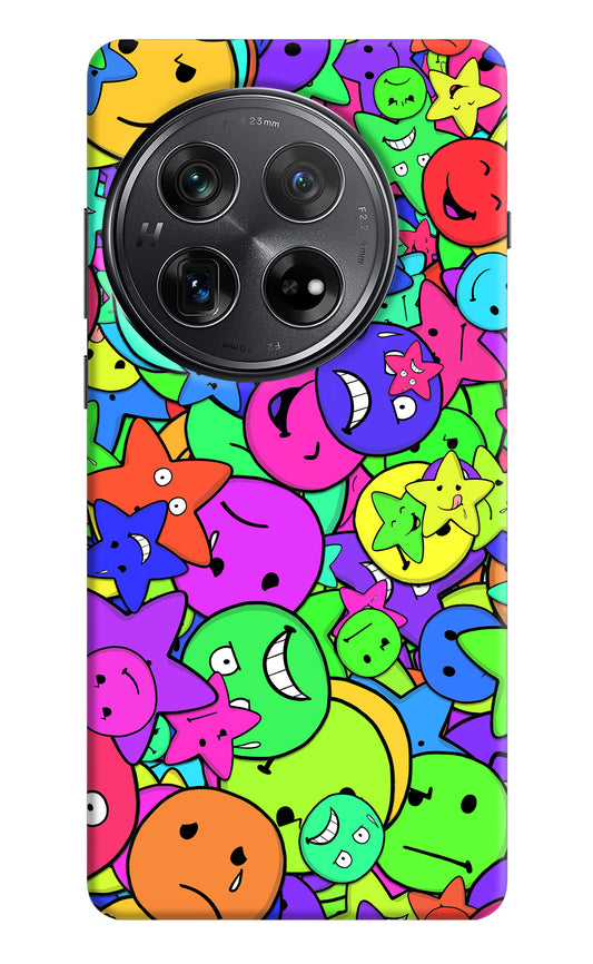 Fun Doodle Oneplus 12 Back Cover