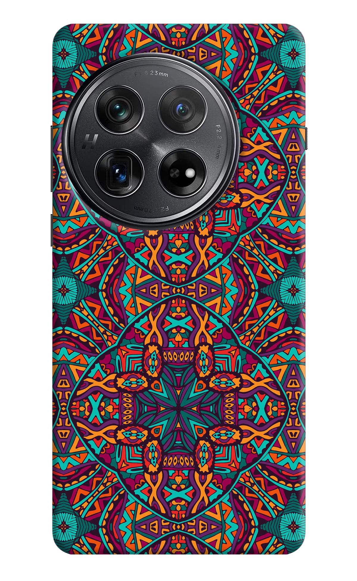 Colour Mandala Oneplus 12 Hard Case Back Cover by Casekaro