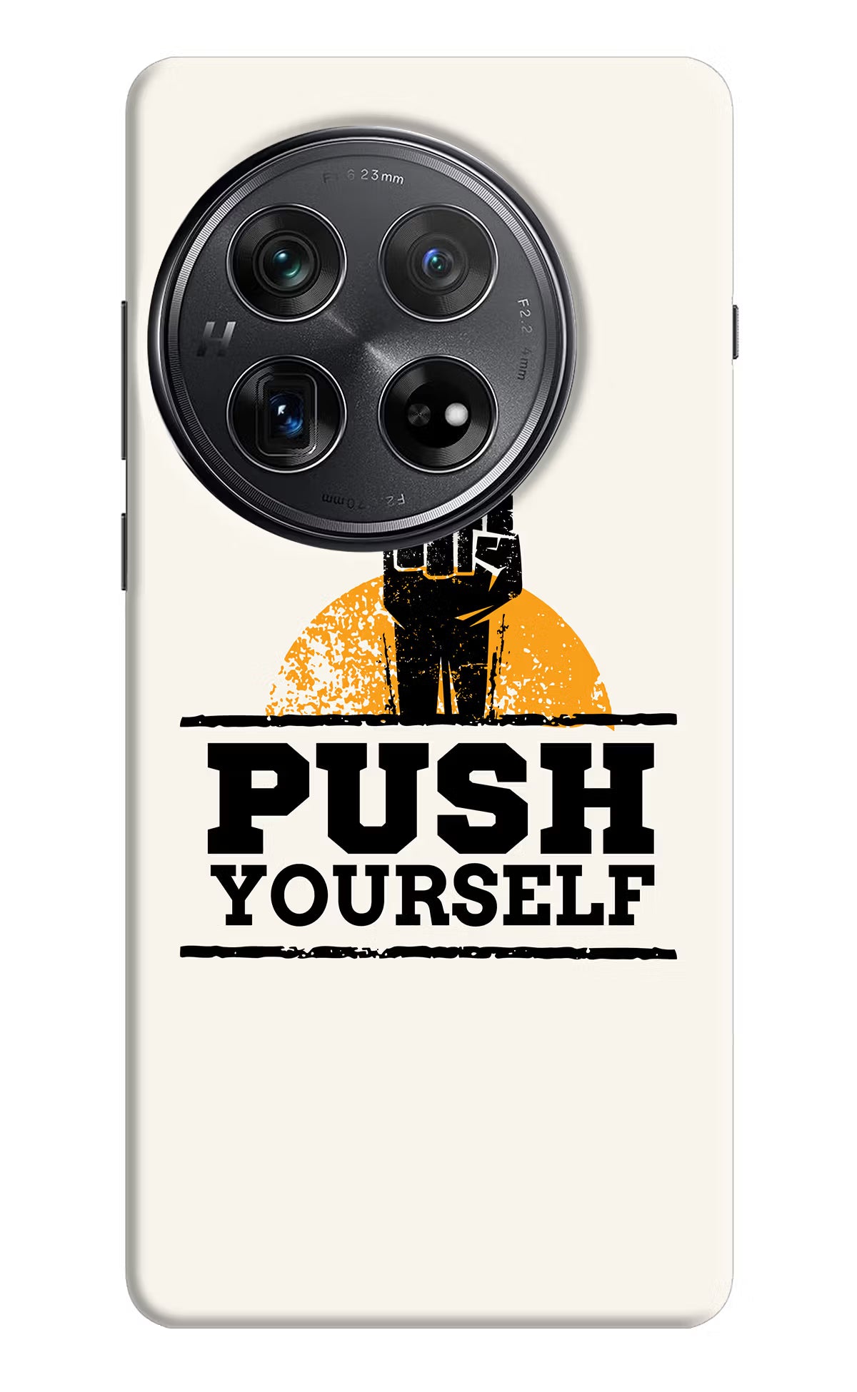 Push Yourself Oneplus 12 Hard Case Back Cover by Casekaro