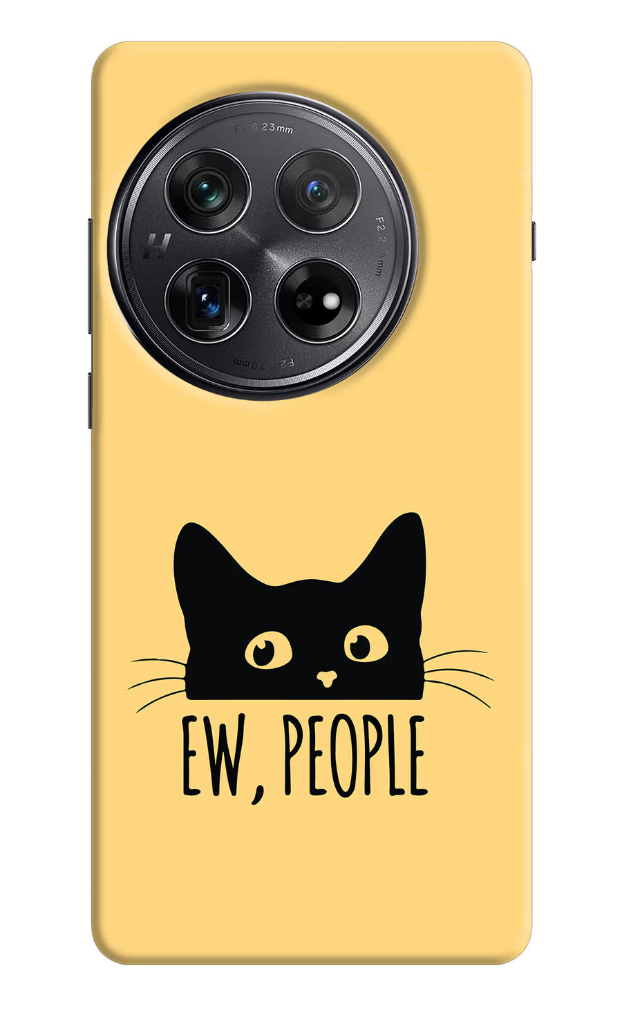 Ew People Catitude Oneplus 12 Back Cover, Hard case