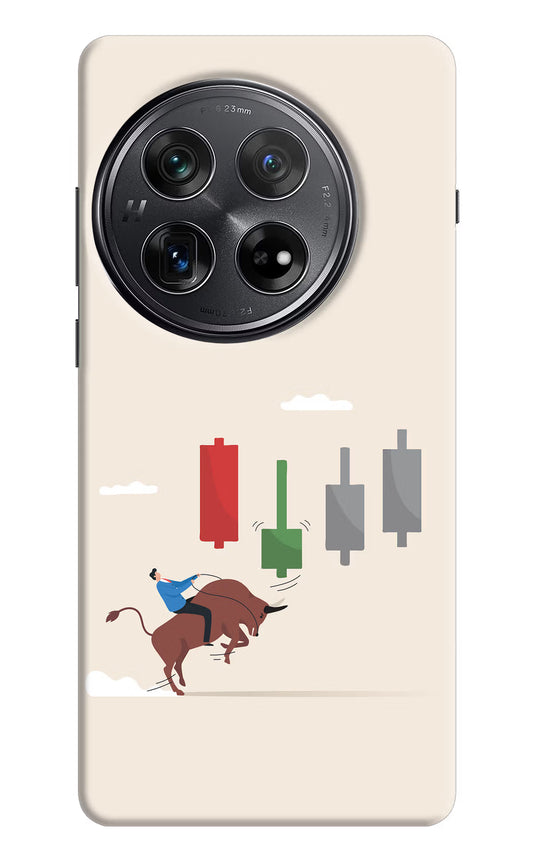 Bull Trading Momentum Oneplus 12 Hard Case Back Cover by Casekaro
