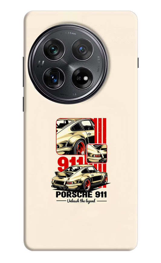 Classic Porsche 911 Oneplus 12 Hard Case Back Cover by Casekaro