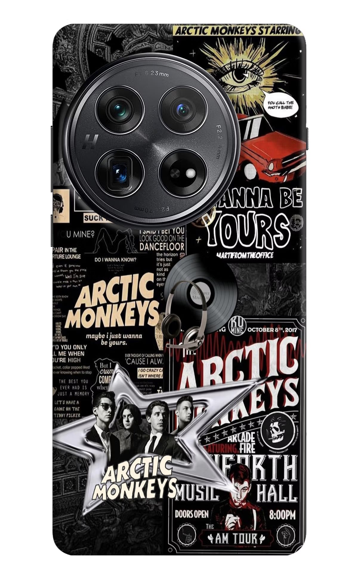 Arctic Monkeys Oneplus 12 Hard Case Back Cover by Casekaro