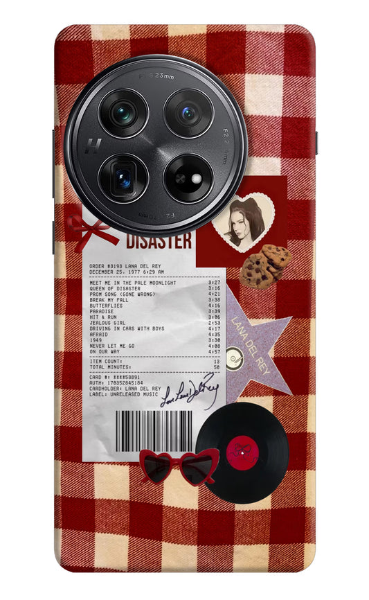 Queen of Disaster Oneplus 12 Hard Case Back Cover by Casekaro