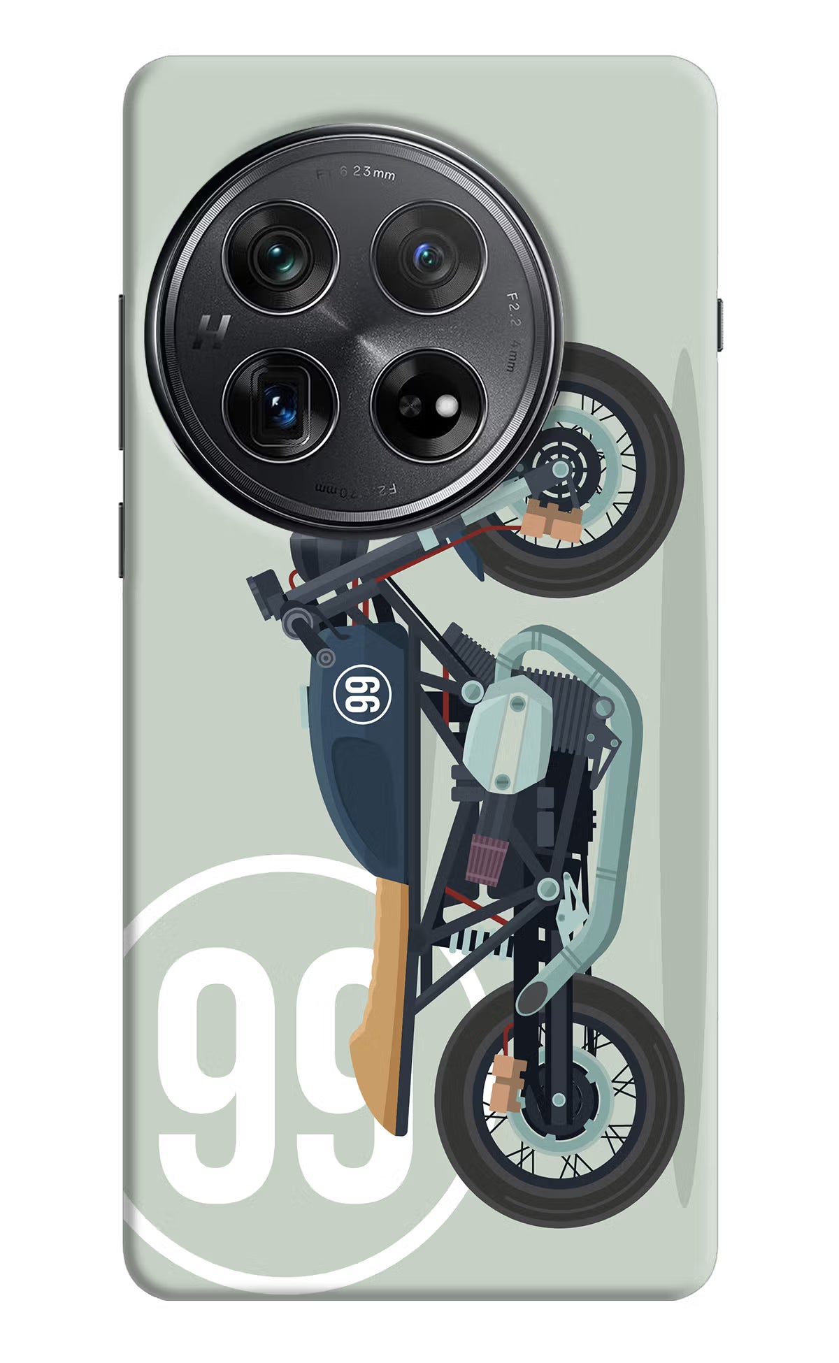 Classic Cafe Racer 99 Oneplus 12 Hard Case Back Cover by Casekaro