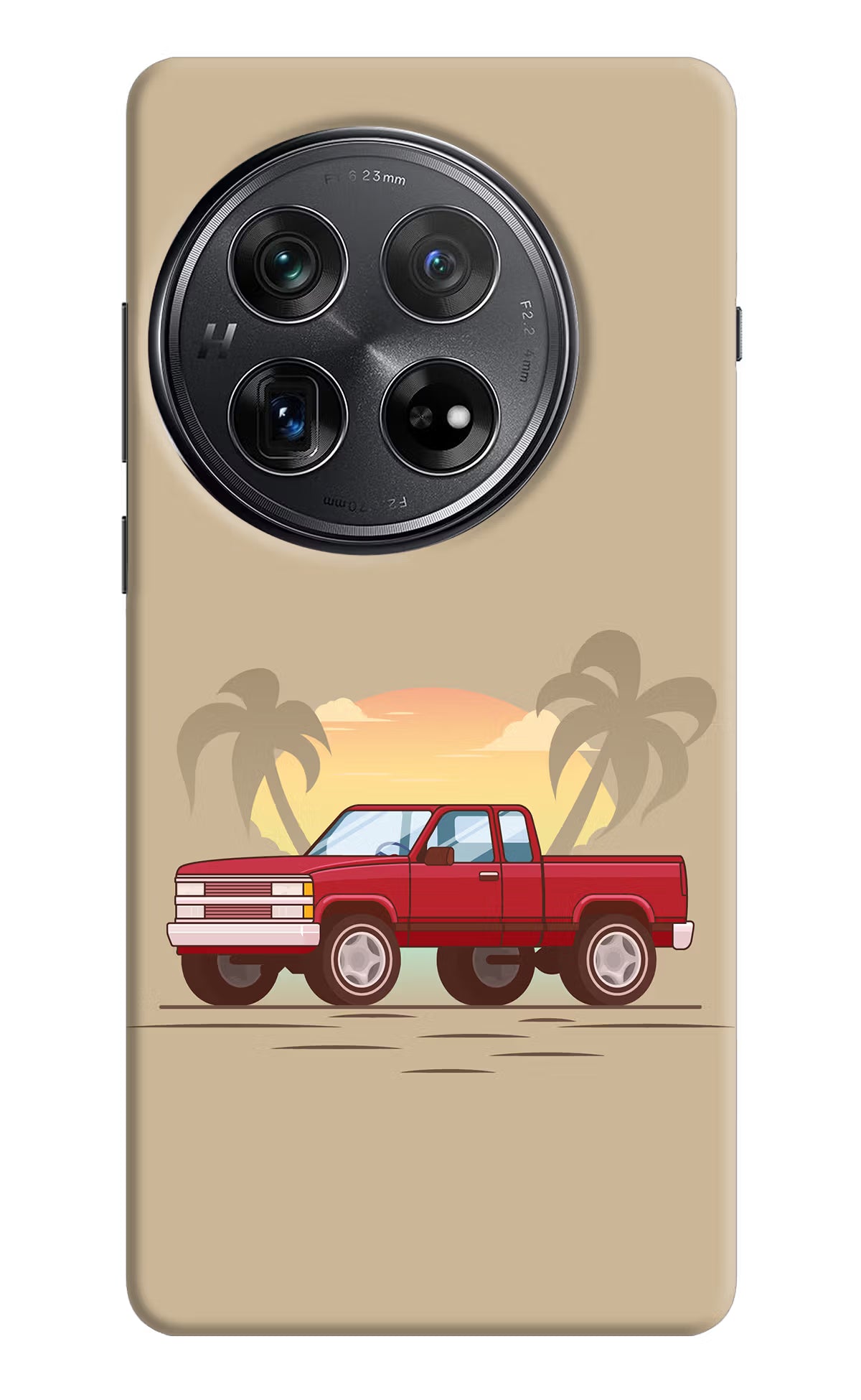Desert Classic Drive Oneplus 12 Hard Case Back Cover by Casekaro