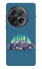 Retro Garage Vibe Oneplus 12 Hard Case Back Cover by Casekaro