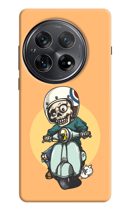 Undead Biker Oneplus 12 Hard Case Back Cover by Casekaro