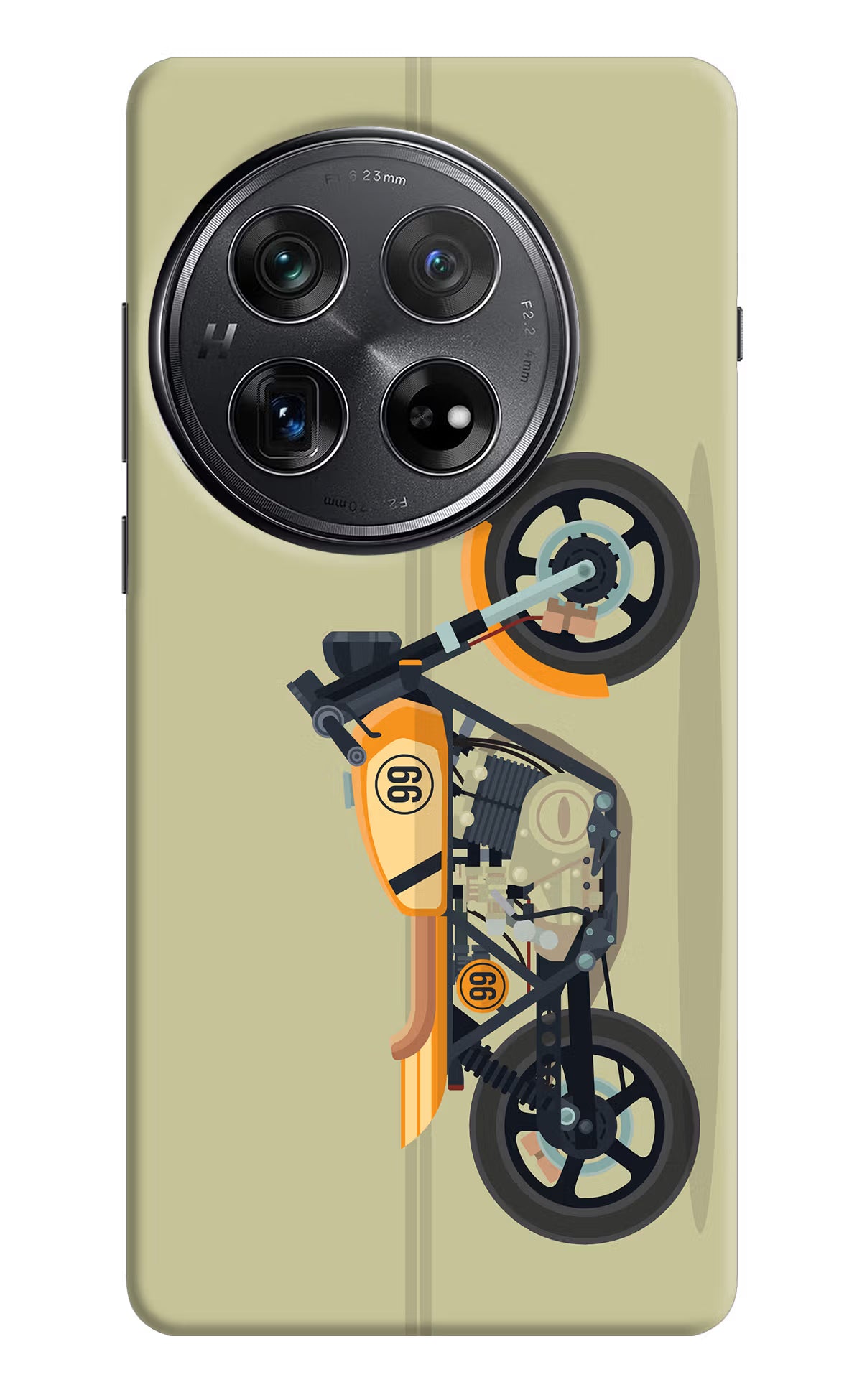 Vertical Speedster Oneplus 12 Hard Case Back Cover by Casekaro