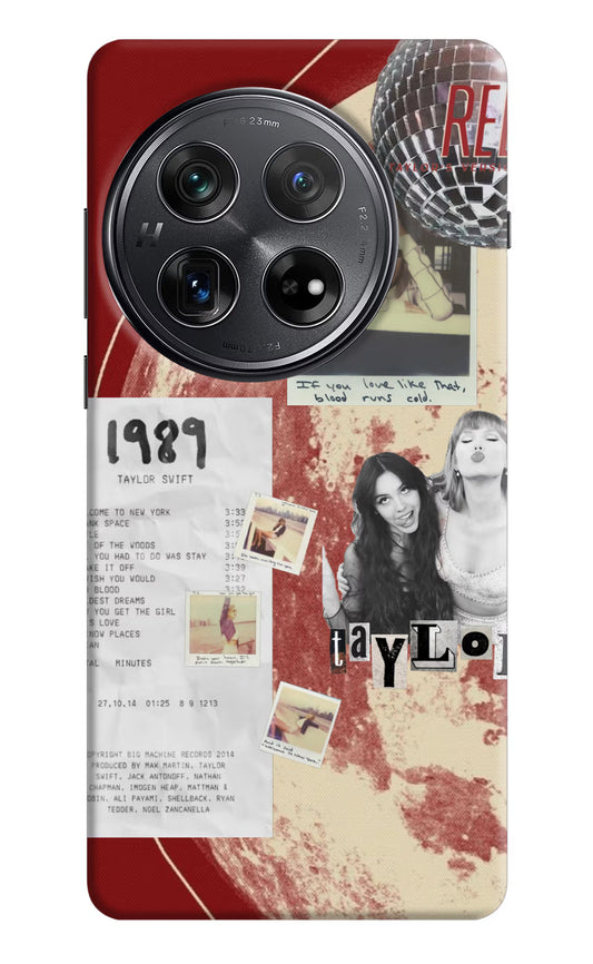 Taylor Swift Oneplus 12 Back Cover