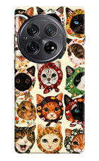 Cool Cat Oneplus 12 Hard Case Back Cover by Casekaro