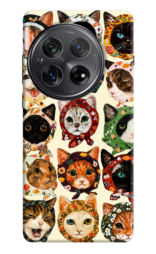 Cool Cat Oneplus 12 Hard Case Back Cover by Casekaro