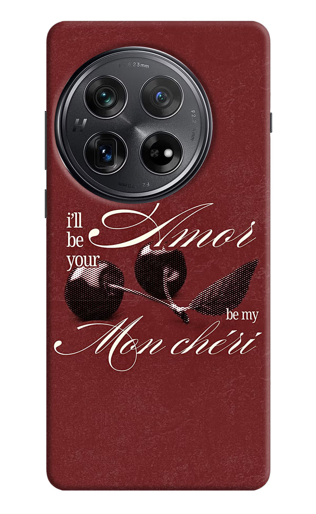Velvet Cherry Oneplus 12 Hard Case Back Cover by Casekaro
