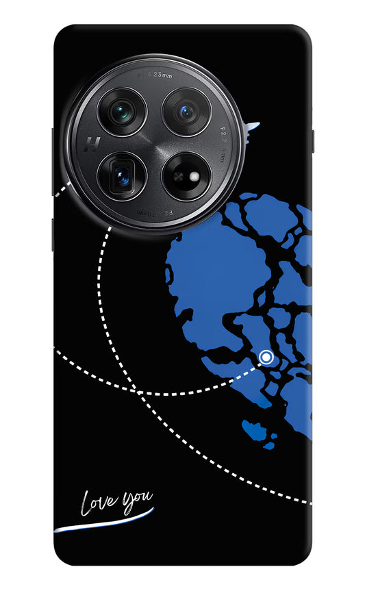 Love Orbit Oneplus 12 Hard Case Back Cover by Casekaro