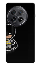Bat Kitty Oneplus 12 Hard Case Back Cover by Casekaro
