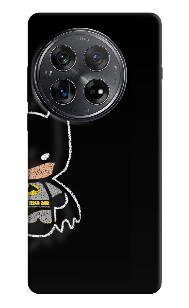 Bat Kitty Oneplus 12 Hard Case Back Cover by Casekaro