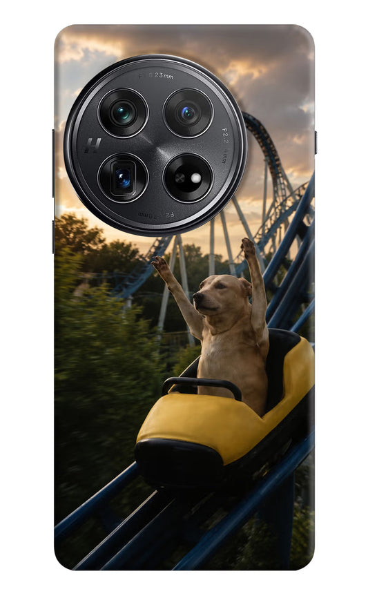 Rollercoaster Dog Oneplus 12 Hard Case Back Cover by Casekaro