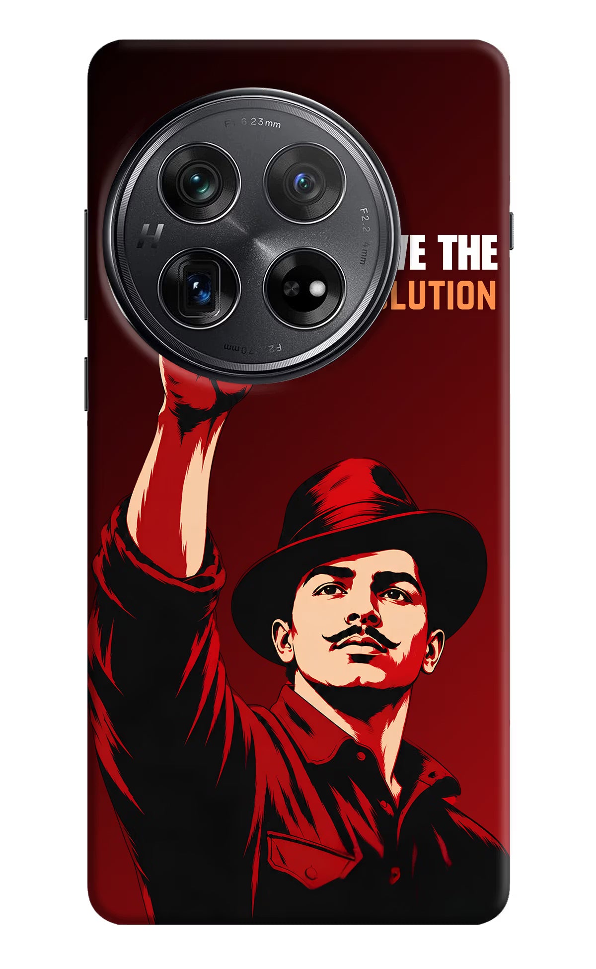 Bhagat Singh Revolution Oneplus 12 Back Cover