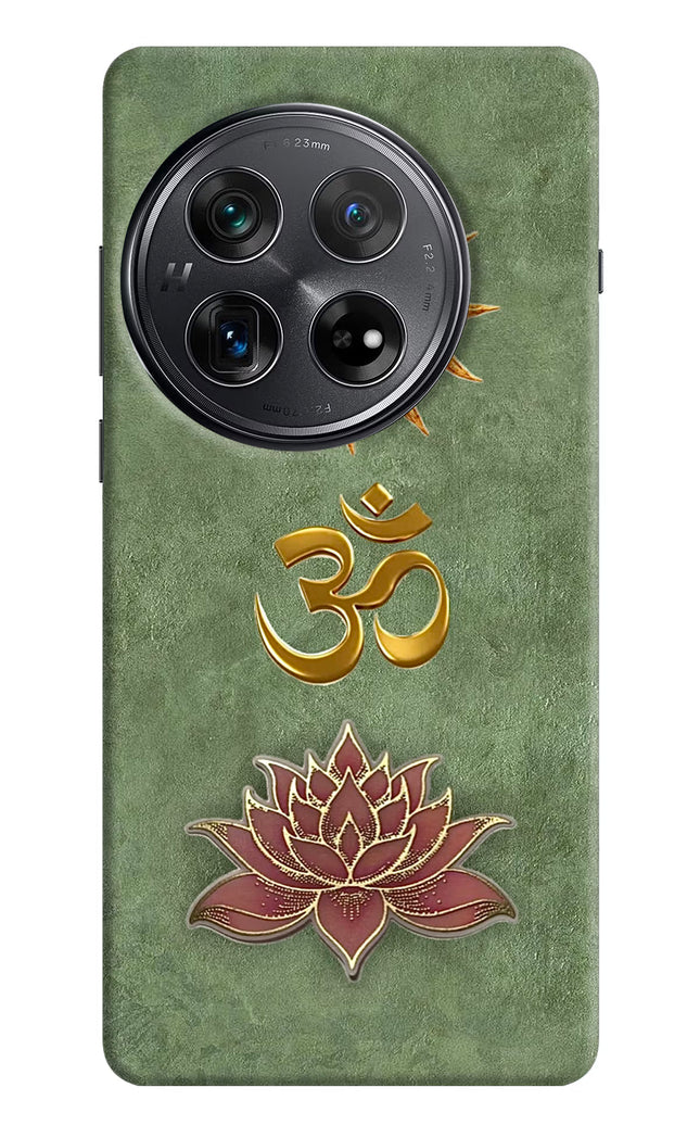 Om & Lotus Oneplus 12 Back Cover