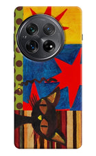 Pop Cat Oneplus 12 Back Cover