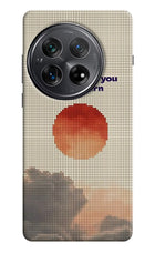 Pixel Sun Oneplus 12 Back Cover