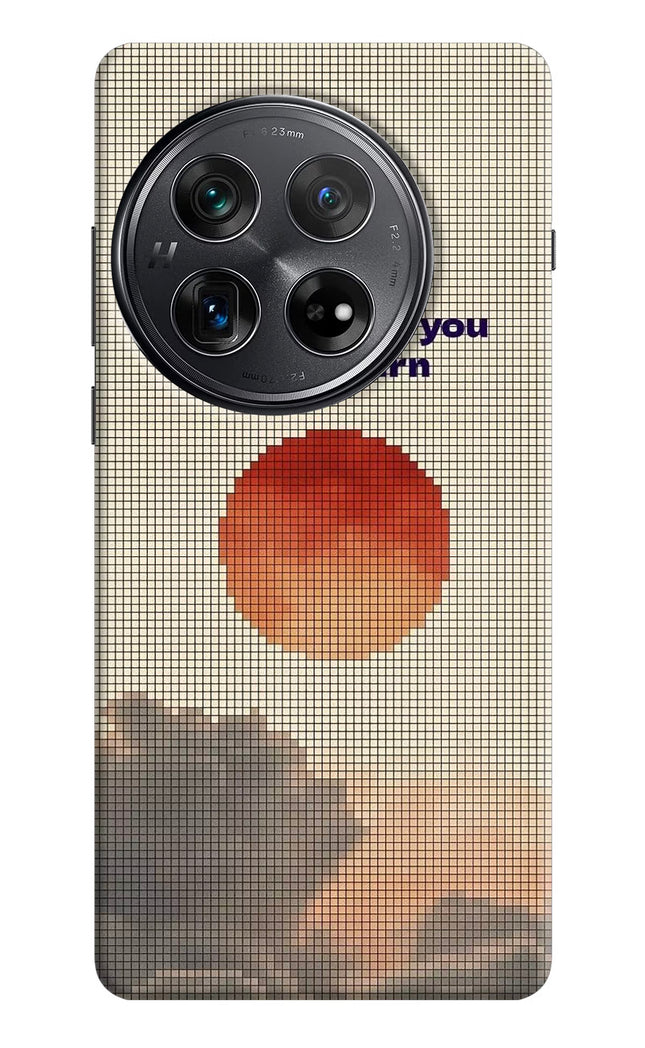 Pixel Sun Oneplus 12 Hard Case Back Cover by Casekaro