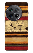 Vinyl Stripes Oneplus 12 Back Cover