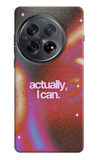 Pink Aura Oneplus 12 Back Cover