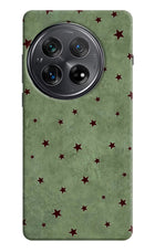 Green Stars Oneplus 12 Back Cover