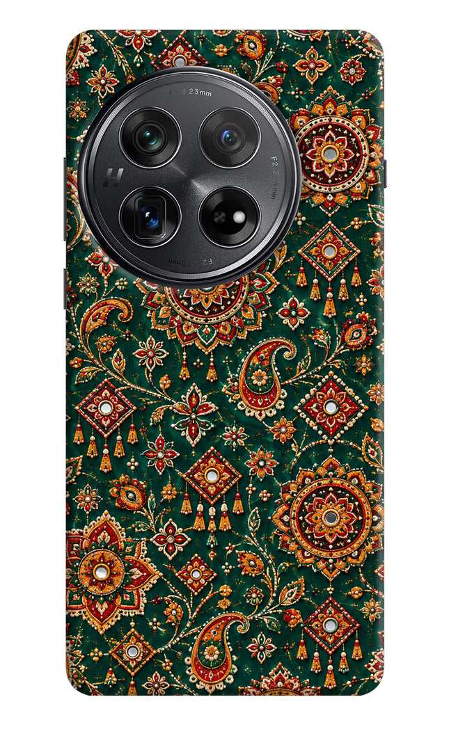 Green Pataka Oneplus 12 Hard Case Back Cover by Casekaro