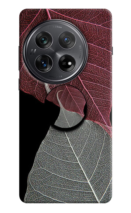 Leaf Pattern Oneplus 12 Pop Case by Casekaro