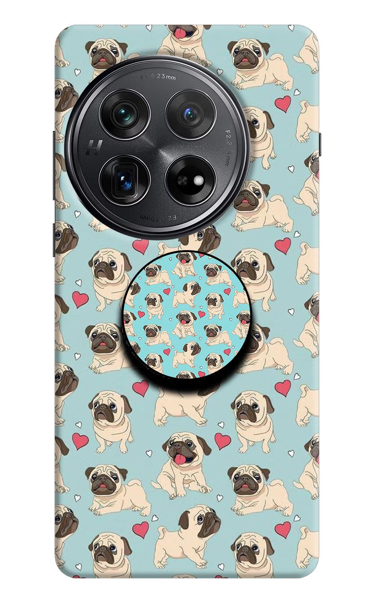 Pug Dog Oneplus 12 Pop Case by Casekaro