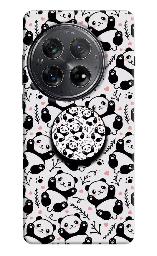 Cute Panda Oneplus 12 Pop Case by Casekaro