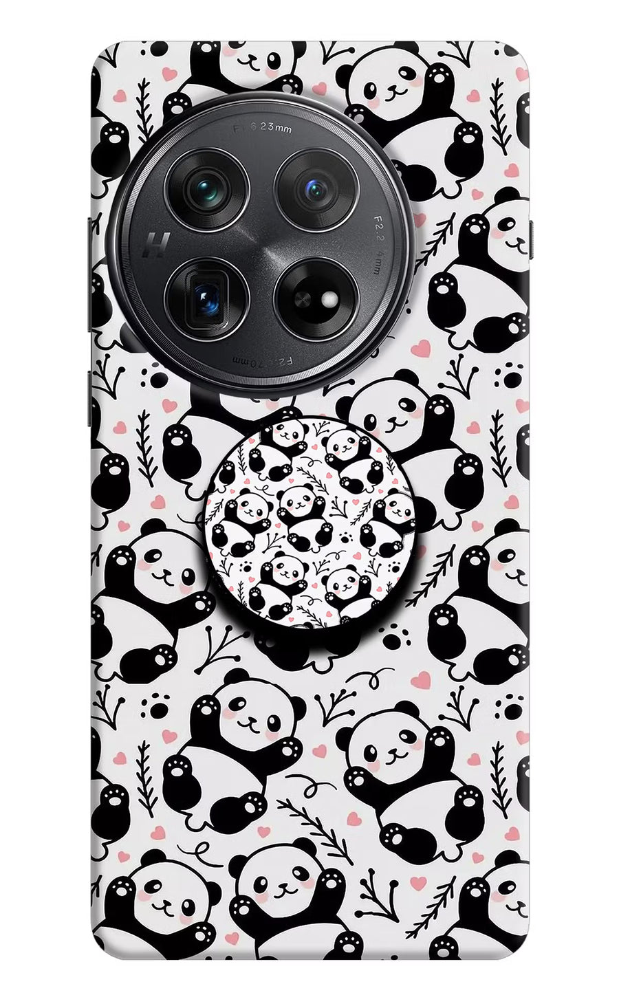 Cute Panda Oneplus 12 Pop Case, Hard case