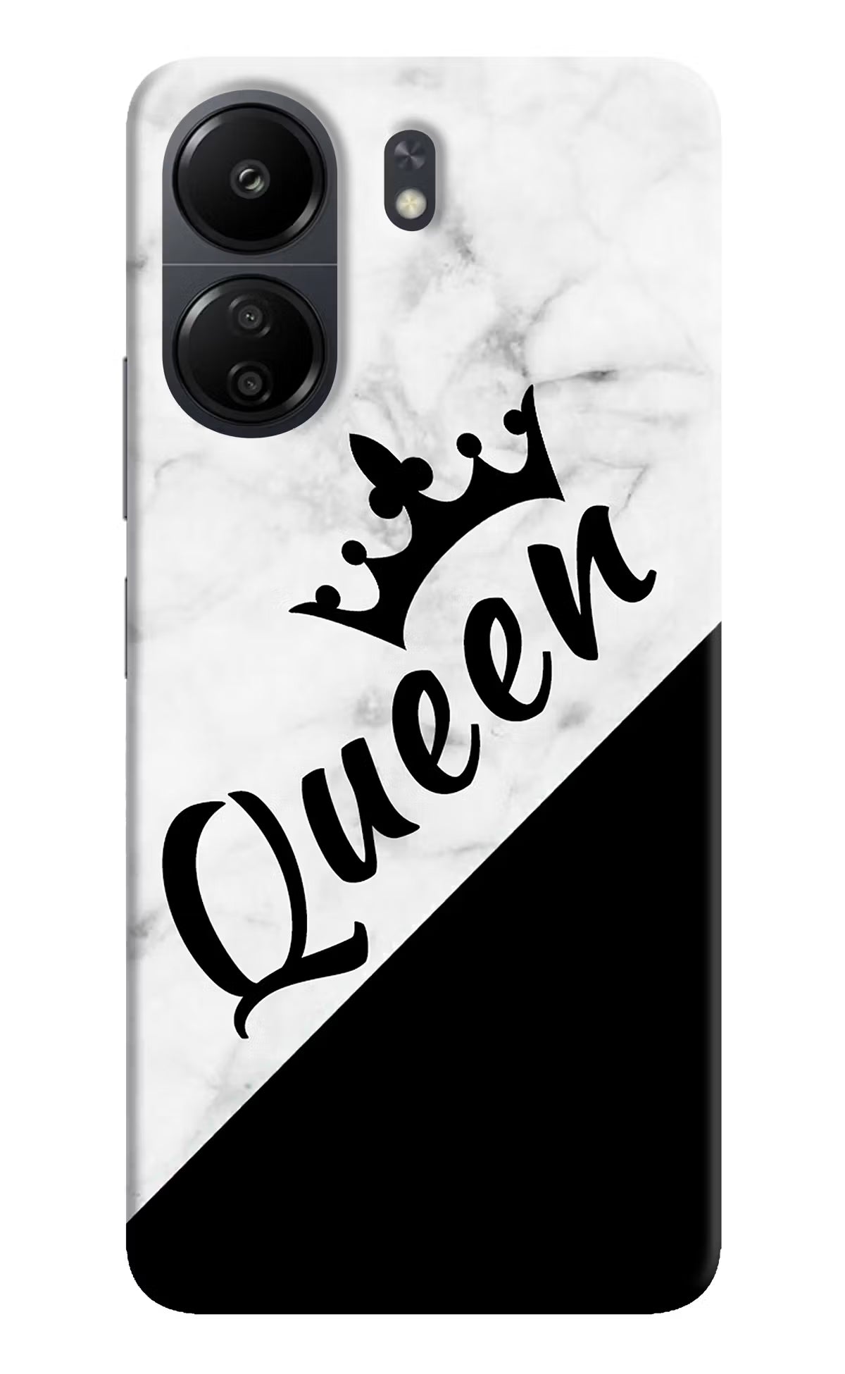 Queen Poco C65 Hard Case Back Cover by Casekaro