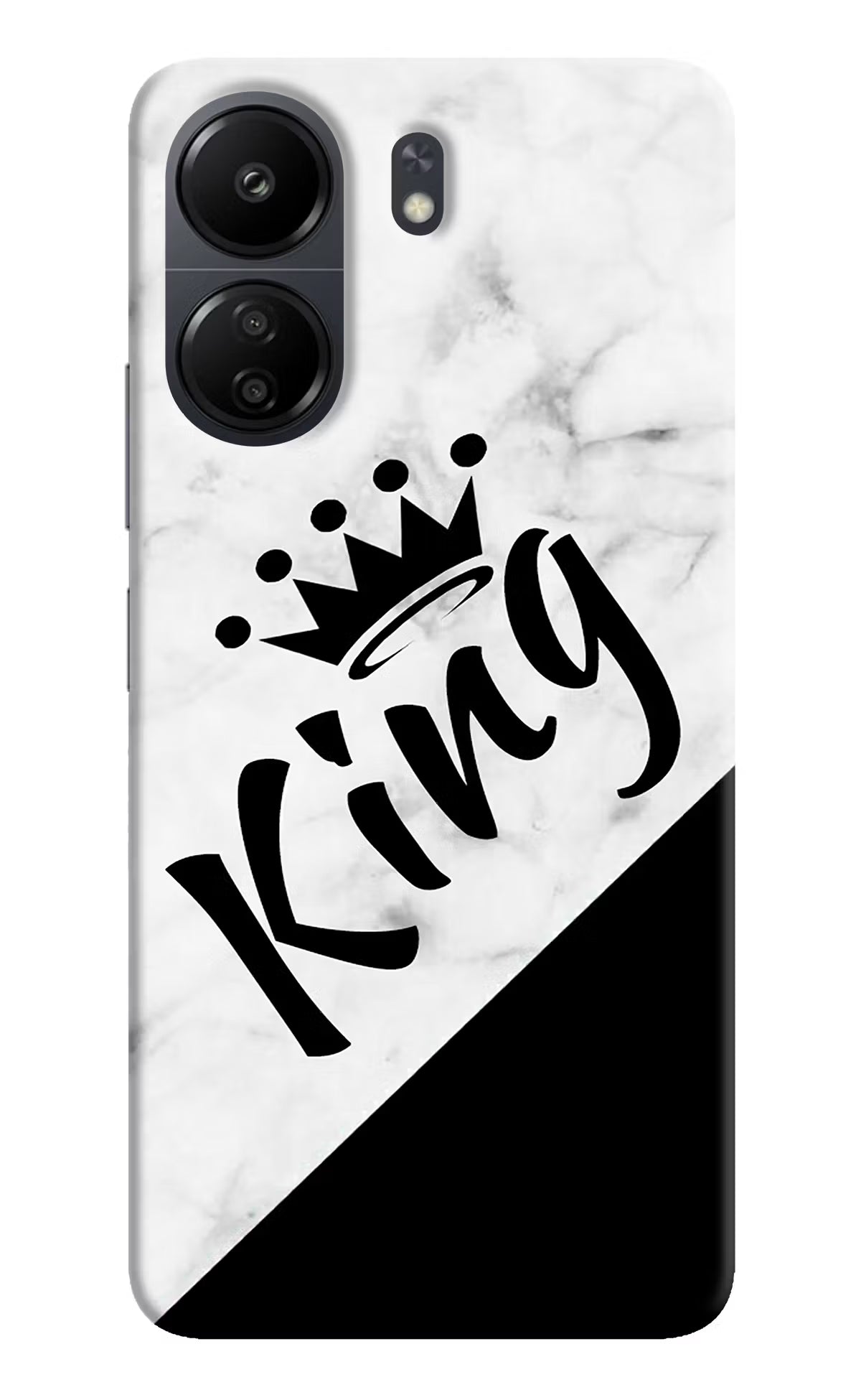 King Poco C65 Hard Case Back Cover by Casekaro