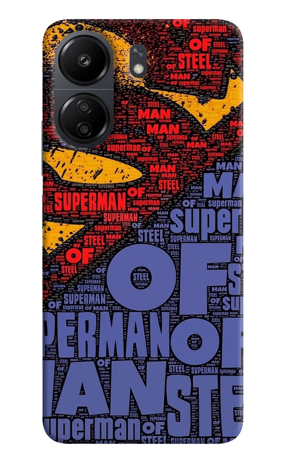 Superman Poco C65 Hard Case Back Cover by Casekaro