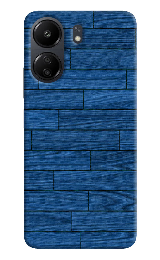 Wooden Texture Poco C65 Hard Case Back Cover by Casekaro